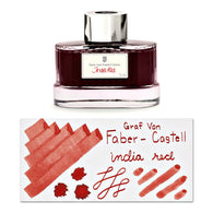 Graf von Faber-Castell Bottled Ink in India Red - 75 mL