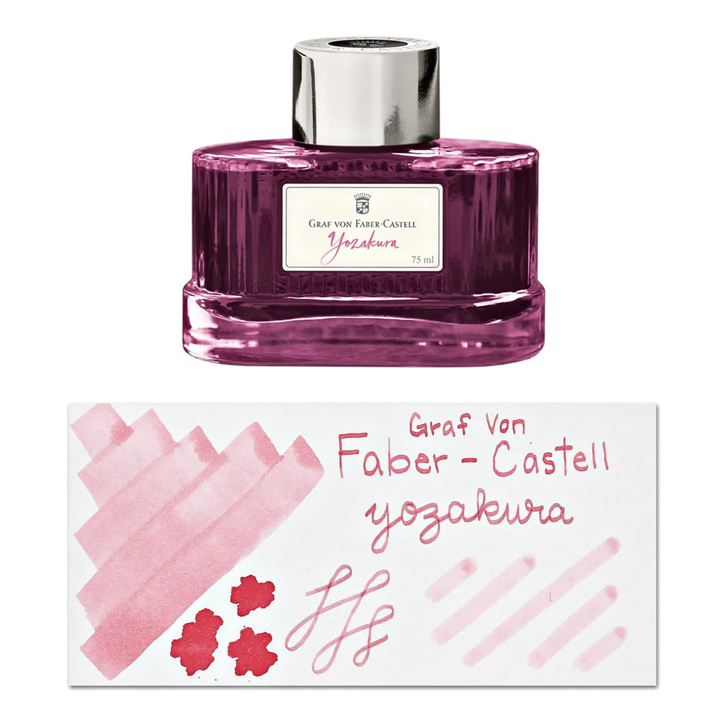 Graf von Faber-Castell Bottled Ink in Yozakura - 75 mL Bottled Ink