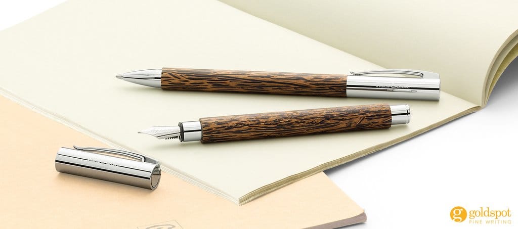 Faber Castell Ambition coconut wood pens