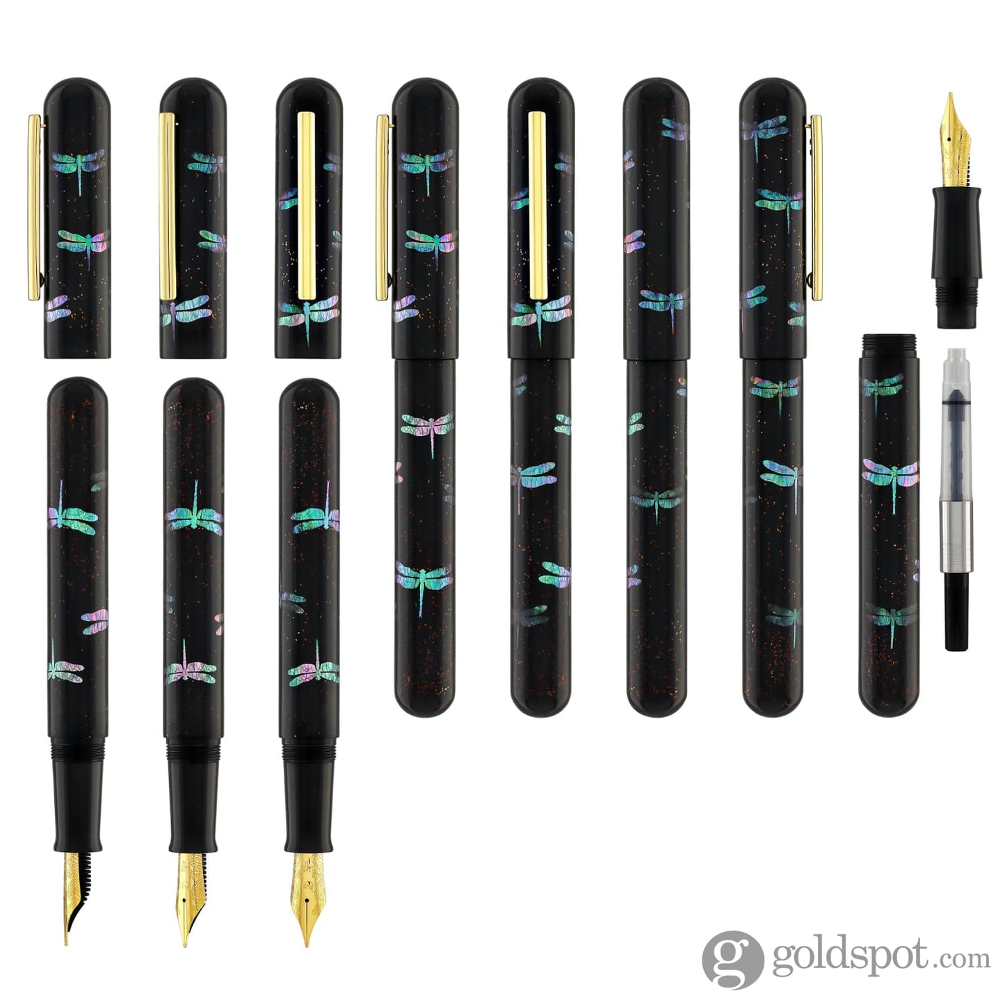 IKKAKU by Nahvalur Fountain Pen in Dragonfly Fountain Pen
