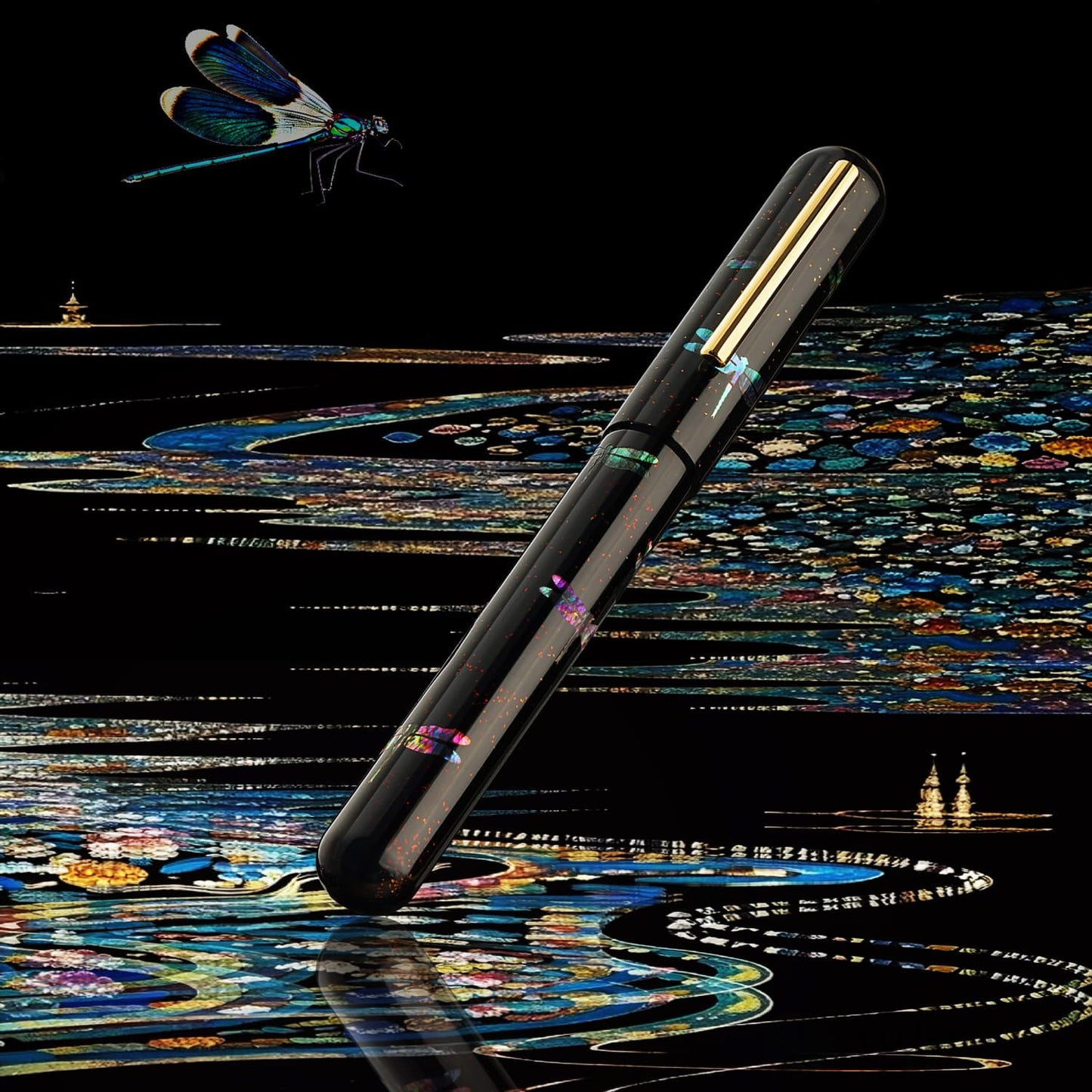IKKAKU by Nahvalur Fountain Pen in Dragonfly Fountain Pen