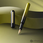 IKKAKU by Nahvalur Gradient Urushi Fountain Pen in Cong-Lü Scallion Green