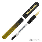 IKKAKU by Nahvalur Gradient Urushi Fountain Pen in Cong-Lü Scallion Green