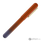 IKKAKU by Nahvalur Gradient Urushi Fountain Pen in Yan-Zhi Vermilion