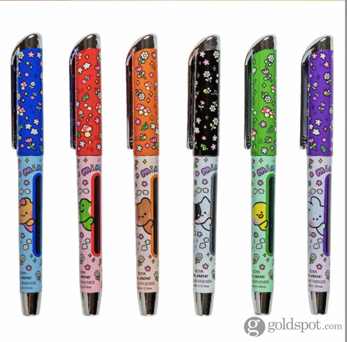 Itoya Line Friends Minini Blade Fountain Pen in Caramel (Bnini) Fountain Pen