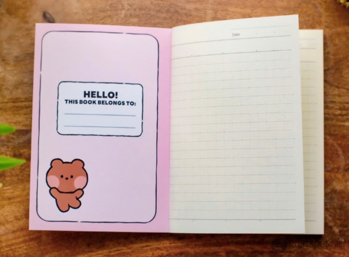 Itoya Oasis Notebook in LINE FRIENDS Minini Hello! - A6 Notebooks Journals