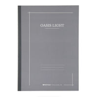 Itoya ProFolio Oasis Large Notebook in Gray - B5