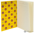 Itoya Profolio Oasis Lined Notebook in LINE FRIENDS BROWN - A6 Notebooks Journals