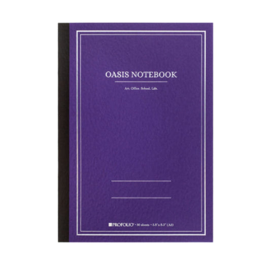 Itoya ProFolio Oasis Medium Notebook in Purple - A5