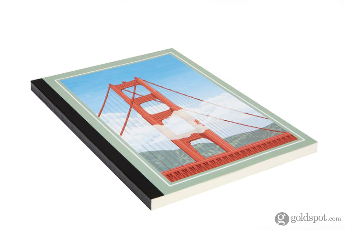 Itoya Profolio Oasis National Parks Lined Notebook in Golden Gate - A5 Notebooks Journals