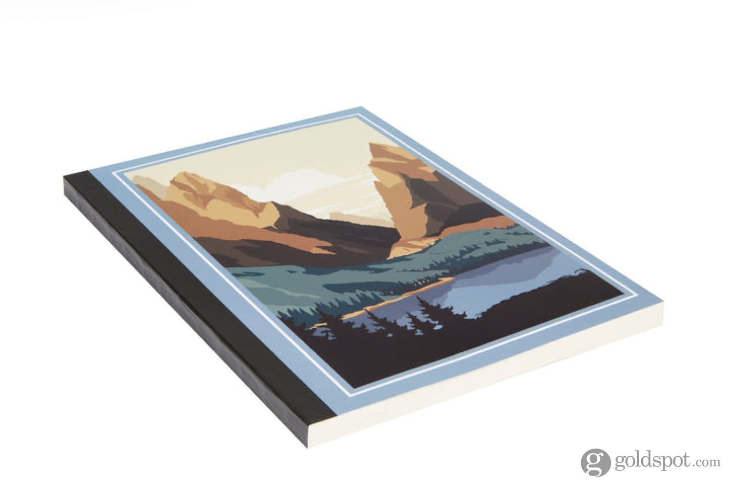 Itoya Profolio Oasis National Parks Lined Notebook in Grand Teton - A5 Notebooks Journals