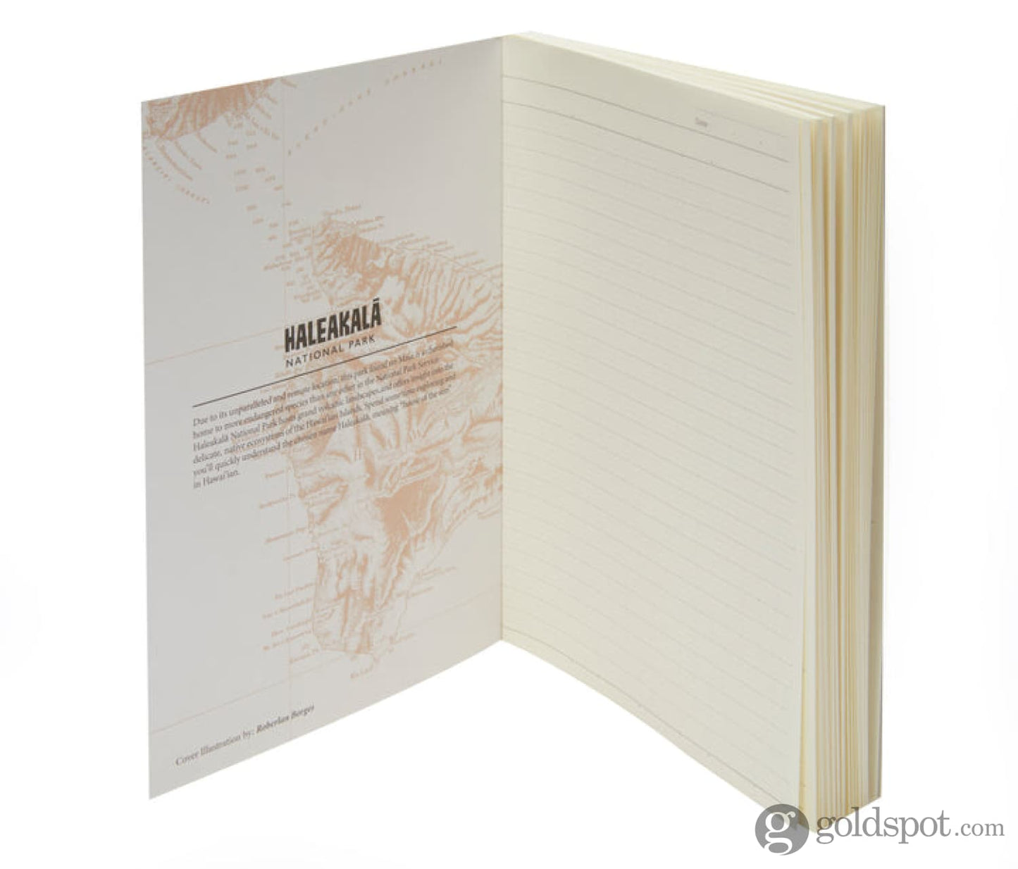 Itoya Profolio Oasis National Parks Lined Notebook in Haleakala - A5 Notebooks Journals