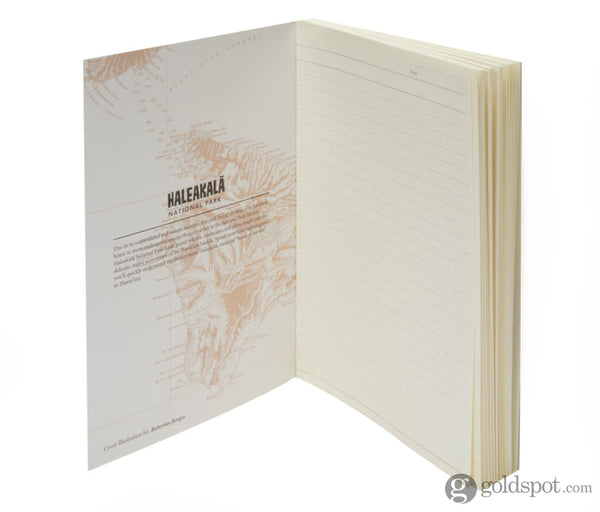 Itoya Profolio Oasis National Parks Lined Notebook in Haleakala - A5 Notebooks Journals