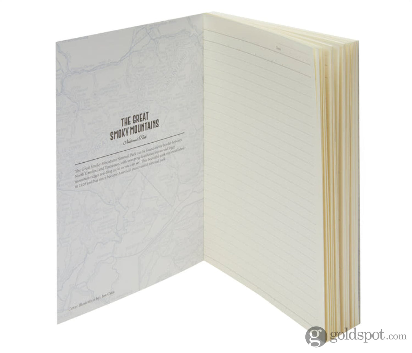 Itoya Profolio Oasis National Parks Lined Notebook in Smoky Mountains - A5 Notebooks Journals