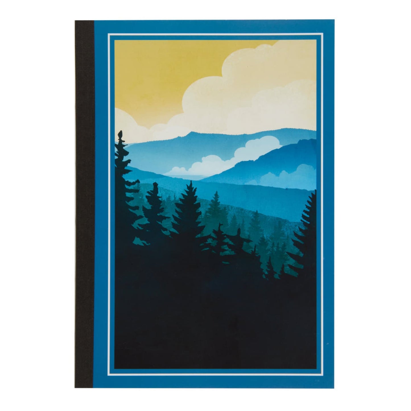 Itoya Profolio Oasis National Parks Lined Notebook in Smoky Mountains - A5 Notebooks Journals