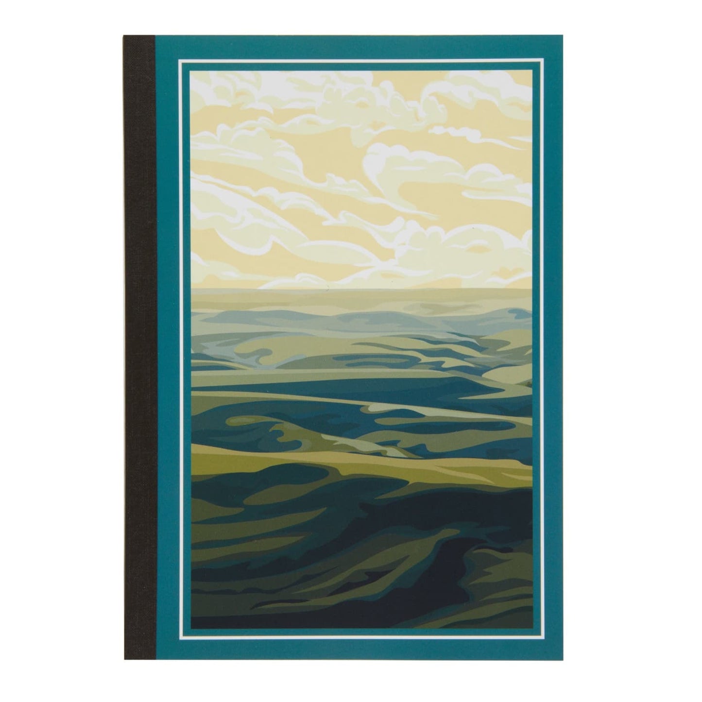 Itoya Profolio Oasis National Parks Lined Notebook in Tallgrass Prairie - A5 Notebooks Journals