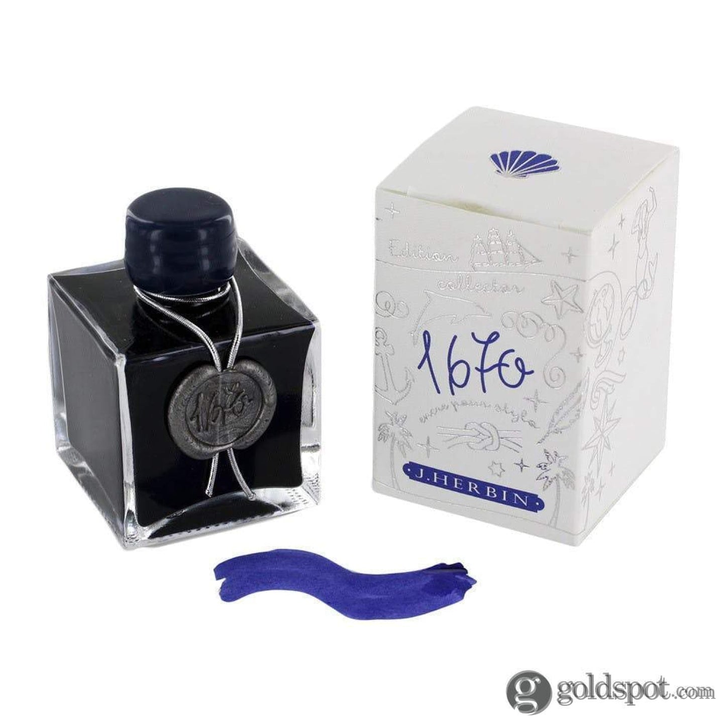 J. Herbin 1670 Anniversary Sparkle Bottled Ink - Set of 5 Bottled Ink