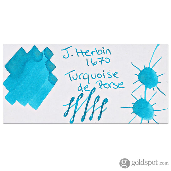 J. Herbin 1670 Turquoise de Perse Bottled Ink - 50 mL Bottled Ink