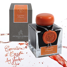 J. Herbin 1798 Bottled Fountain Pen Ink in Cornaline d'Egypte - 50 mL