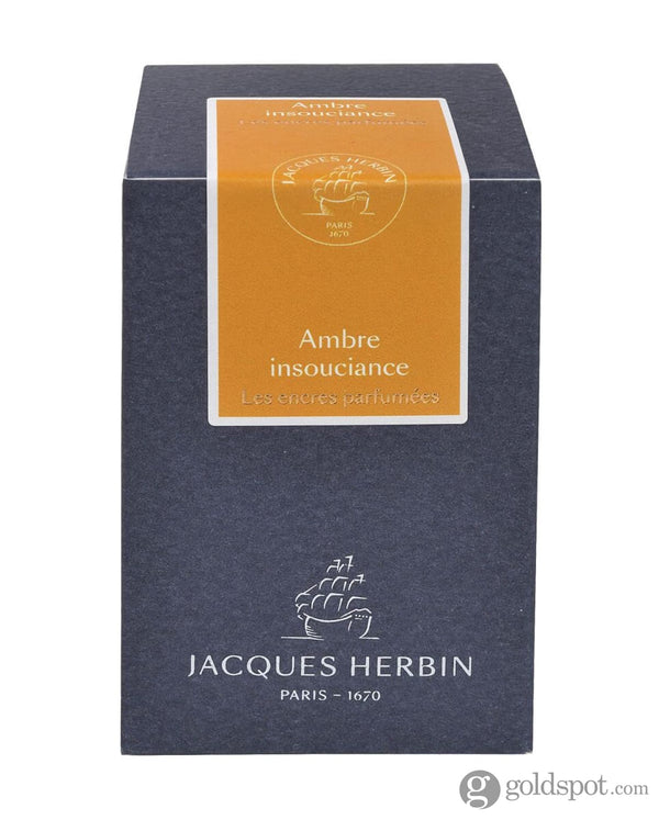 J. Herbin Scented Bottled Ink in Ambre Insouciance (Amber) - 50mL Bottled Ink