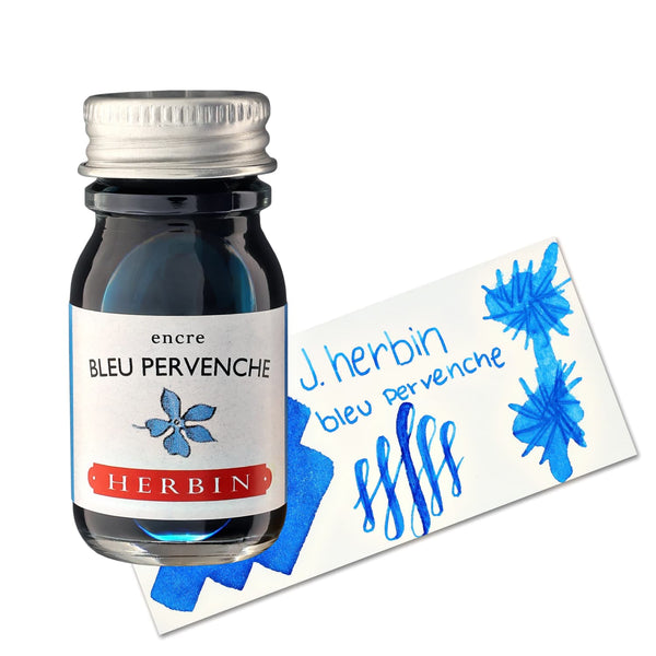 J. Herbin Bleu Pervenche (Blue Periwinkle) Bottled Ink and