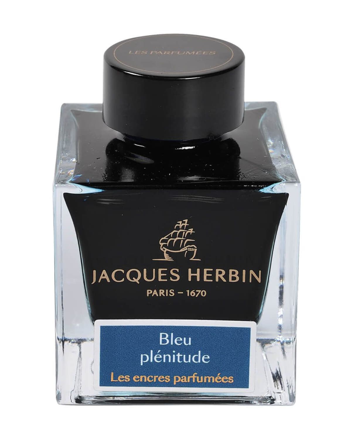 J. Herbin Scented Bottled Ink in Bleu Plenitude (Blue) - 50mL Bottled Ink