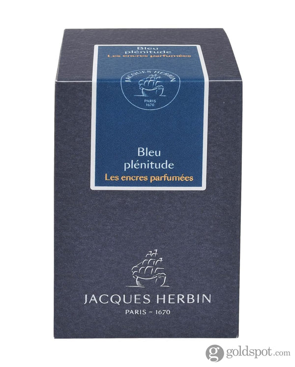 J. Herbin Scented Bottled Ink in Bleu Plenitude (Blue) - 50mL Bottled Ink