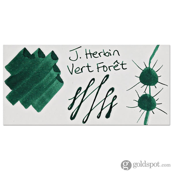 J. Herbin Bottled Ink in Vert Forêt (Forest Green) Bottled Ink