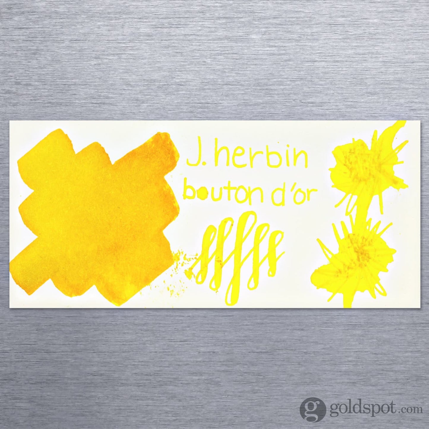 J. Herbin Bottled Ink in Bouton d’Or (Gold Button) Bottled Ink