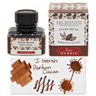 J. Herbin Brown Cocoa Scented Bottled Fountain Pen Ink - 30 mL