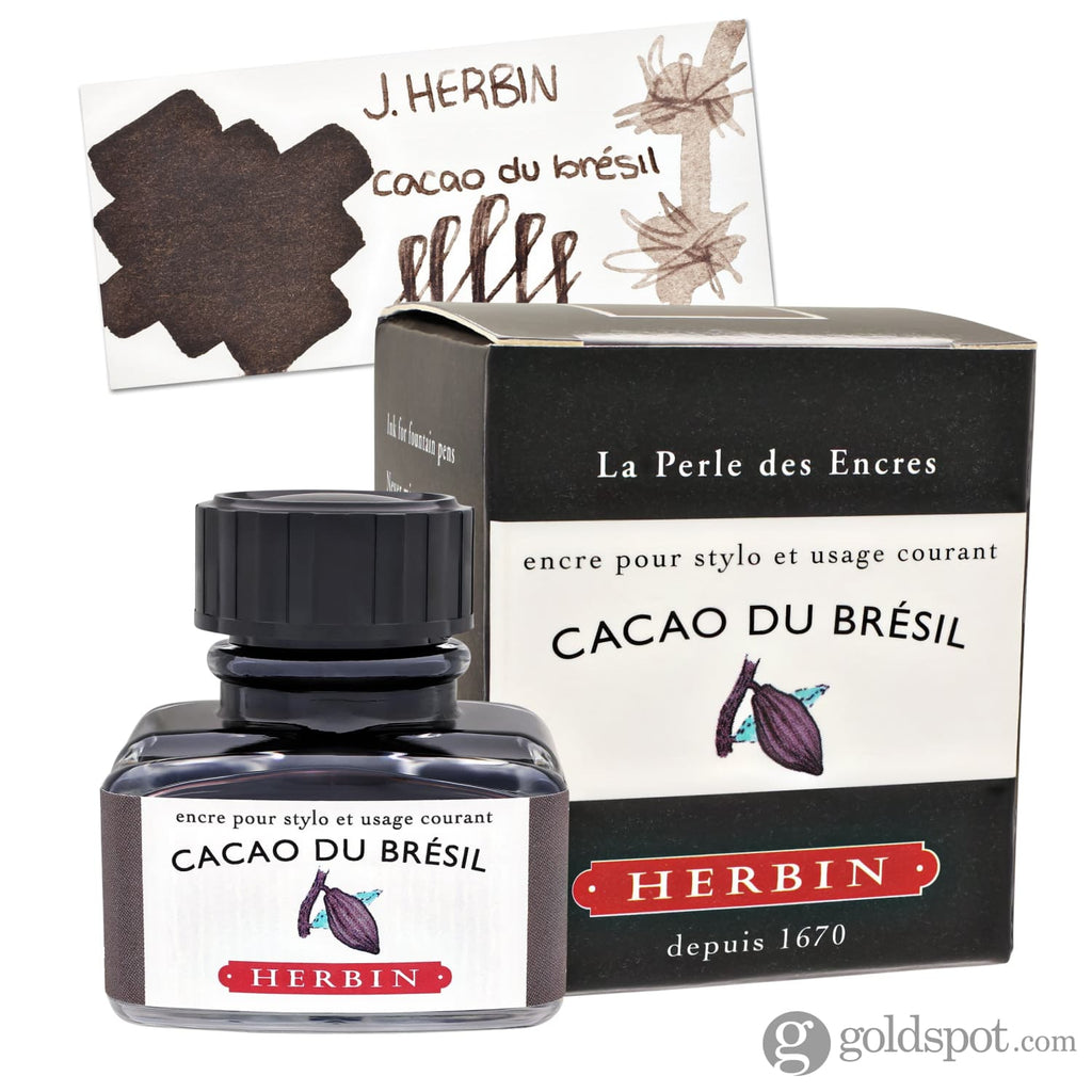 J. Herbin Bottled Ink in Cacao de Brésil (Brazilian Cocoa) 30ml Bottled Ink