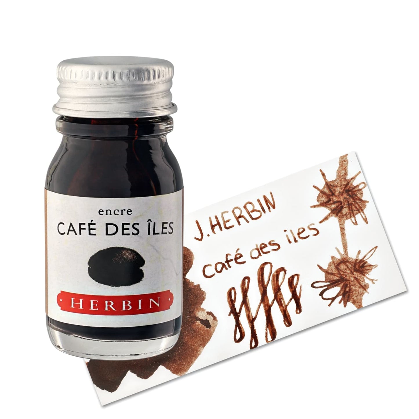J. Herbin Bottled Ink in Café des îles (Island Coffee) Bottled Ink