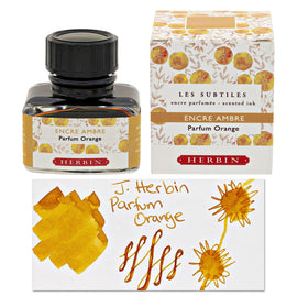 J. Herbin Encre Ambre Bottled Fountain Pen Ink - Orange Scented - 30 mL