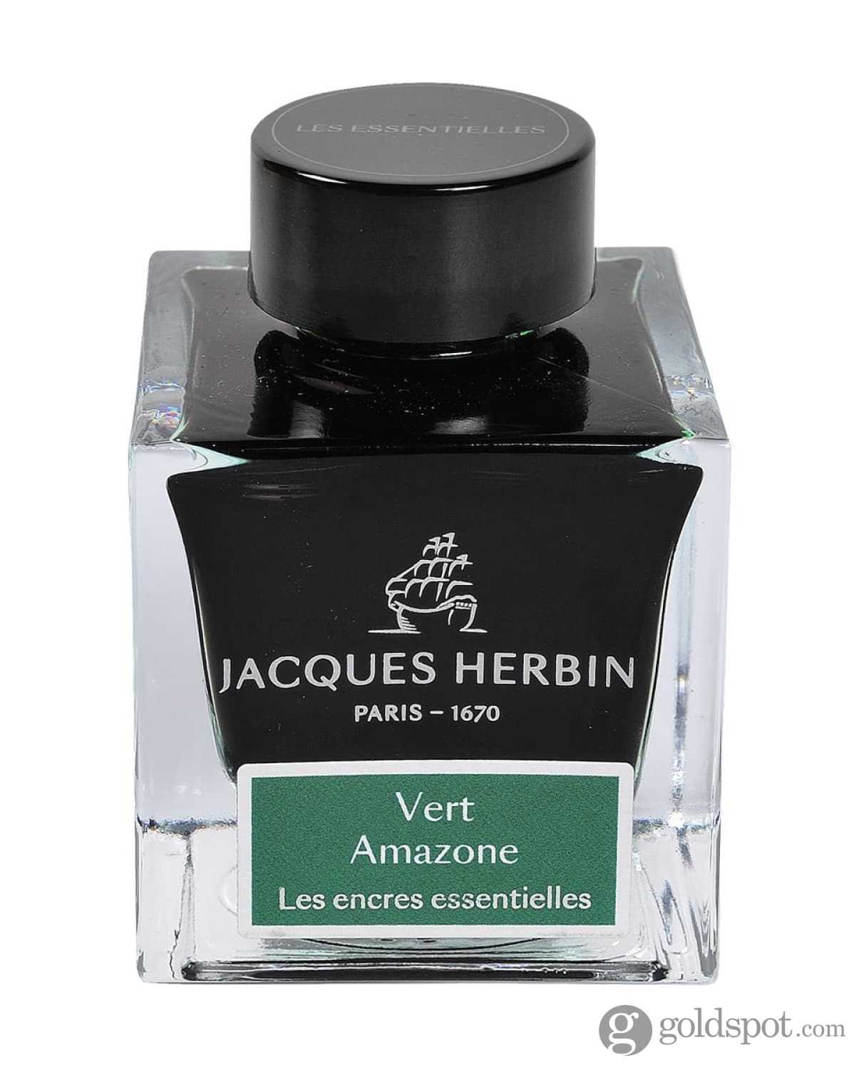 J. Herbin Essential Bottled Ink in Vert Amazone 50ml Bottled Ink