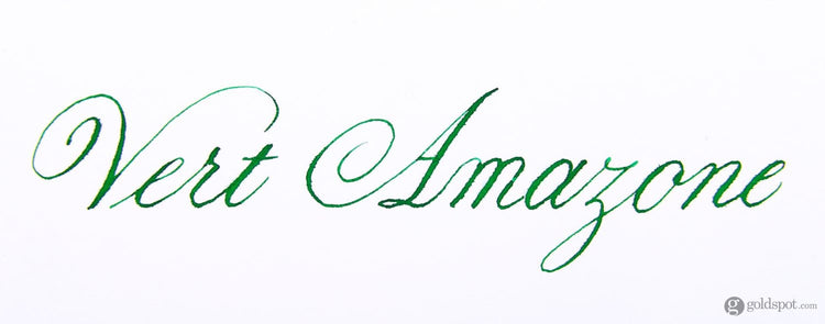 J. Herbin Fountain Ink Cartridges in Vert Amazone - Pack of 7 Fountain Pen Cartridges