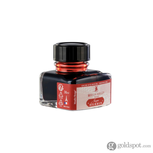 J. Herbin Ink Paris Collecton in Moulin Rouge Red - 30ml Bottled Ink