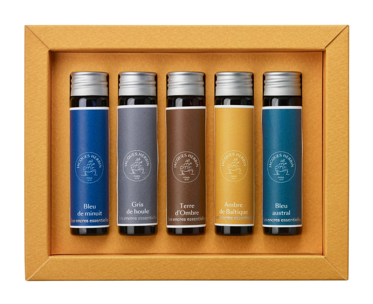 J. Herbin Bottled Ink in Luna Set of 5 - 15mL Bottled Ink