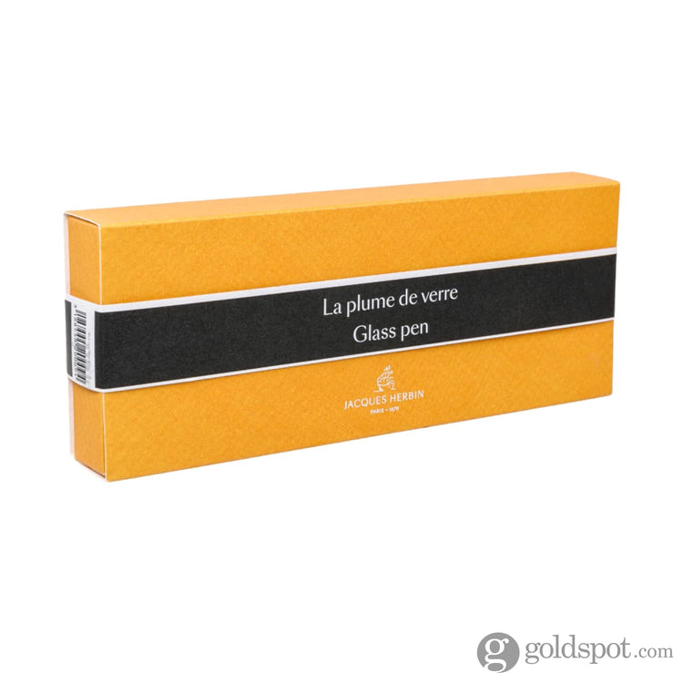 J. Herbin Murano Glass Pen and Ink Set in Black Dip Pen
