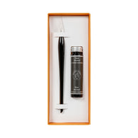 J. Herbin Murano Glass Pen and Ink Set in Black