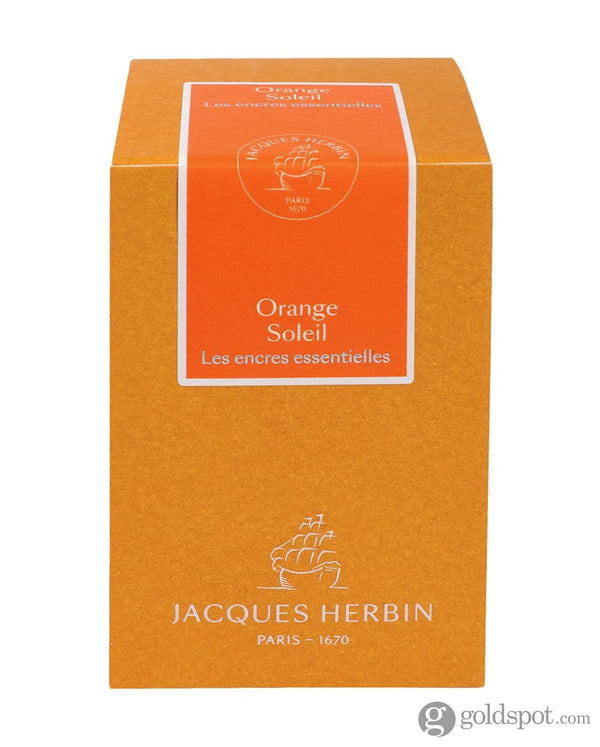 J. Herbin Essential Bottled Ink and Cartridges in Orange Soleil Bottled Ink