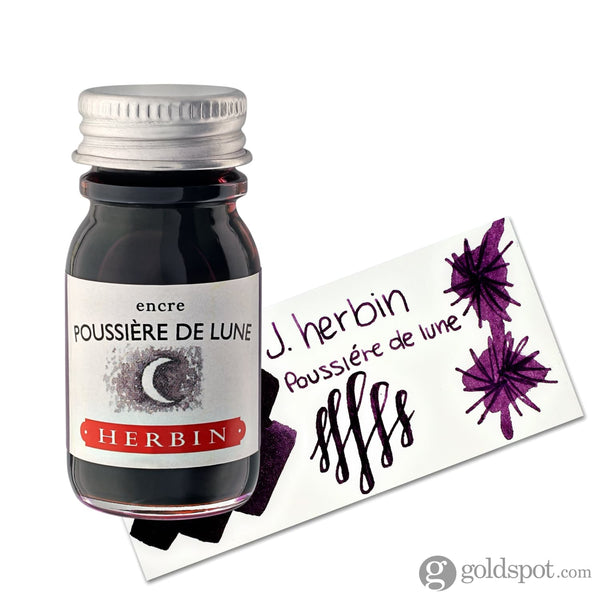 J. Herbin Bottled Ink and Cartridges in Poussière de Lune (Moondust Purple) 10ml Bottled Ink