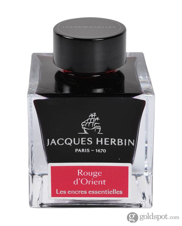 J. Herbin Essential Bottled Ink and Cartridges in Rouge d’Orient 50ml Bottled Ink