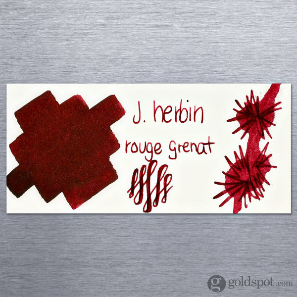 J. Herbin Bottled Ink in Rouge Grenat (Garnet Red) Bottled Ink