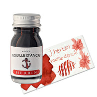 J. Herbin Rouille d'Ancre (Rusty Anchor Red) Bottled Fountain Pen Ink