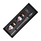 J. Herbin Round Glass Pen and Ink Set in Clear Dip Pen