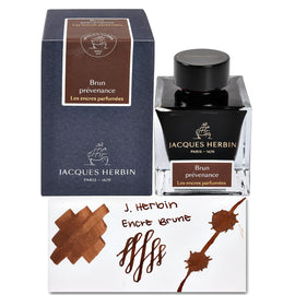 J. Herbin Scented Brun Prevenance (Brown) Bottled Fountain Pen Ink - 50mL
