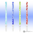 J. Herbin Straight Glass Pen in Bleu Calanque Dip Pen