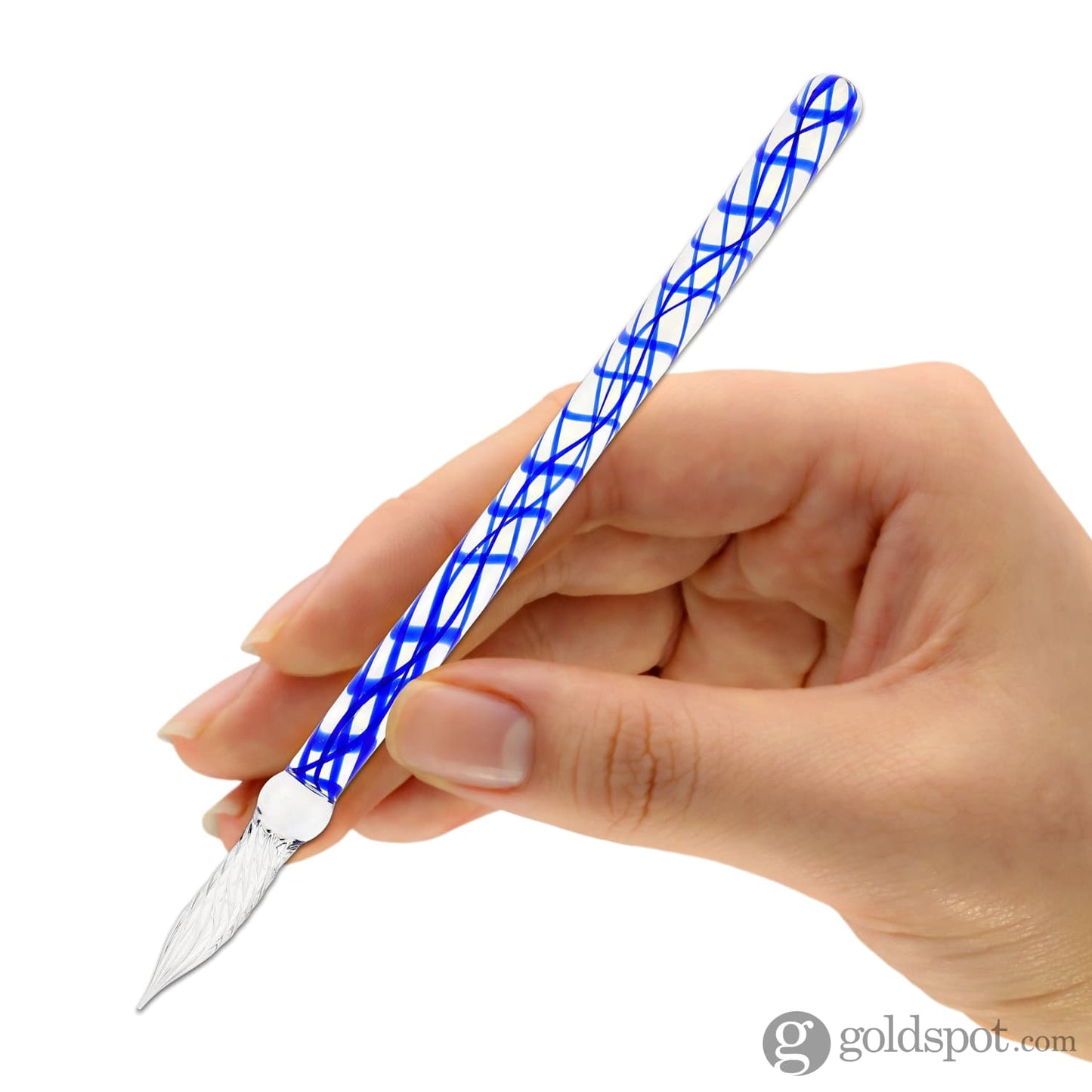 J. Herbin Straight Glass Pen in Eclat de Saphir Dip Pen