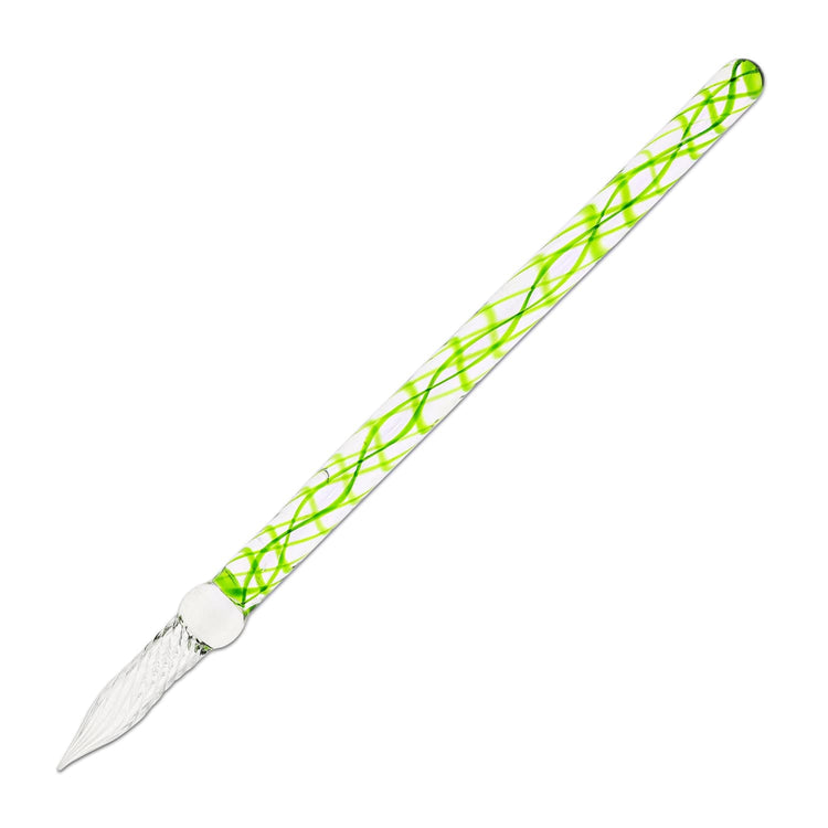J. Herbin Straight Glass Pen in Vert Pre Dip Pen