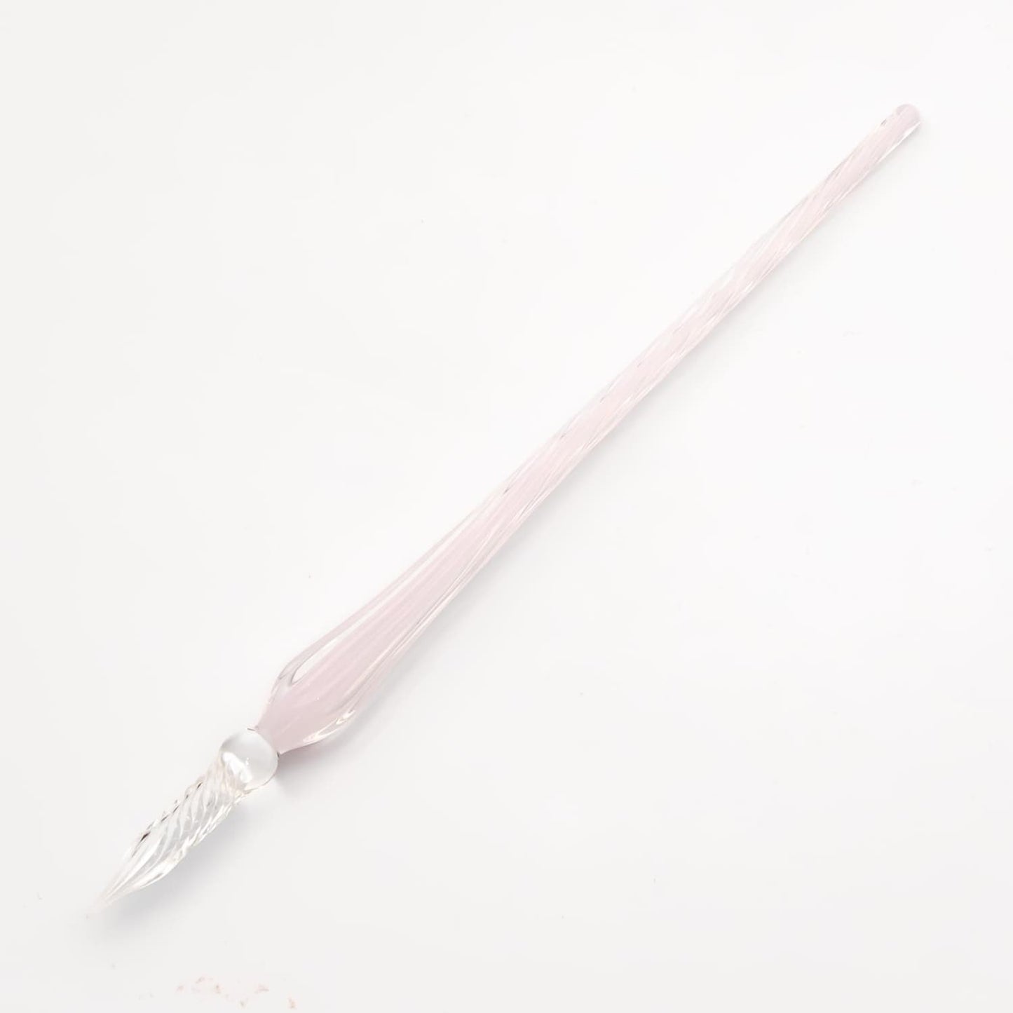 J. Herbin Twisted Glass Dip Pen in Rose Dip Pen